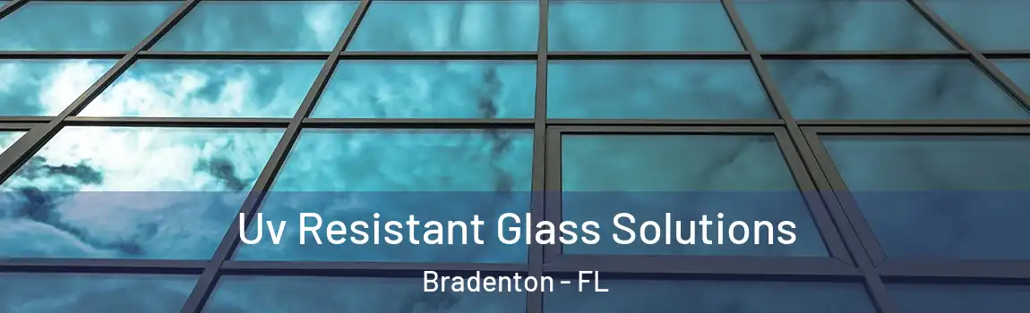 Uv Resistant Glass Solutions Bradenton - FL